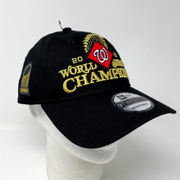 2019‎ World Series Champions Washington Nationals Strapback Hat MLB Baseball - Picture 1 of 8